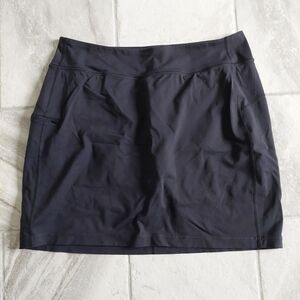 Womens Duluth Trading Co Black Skort Pockets size 1X